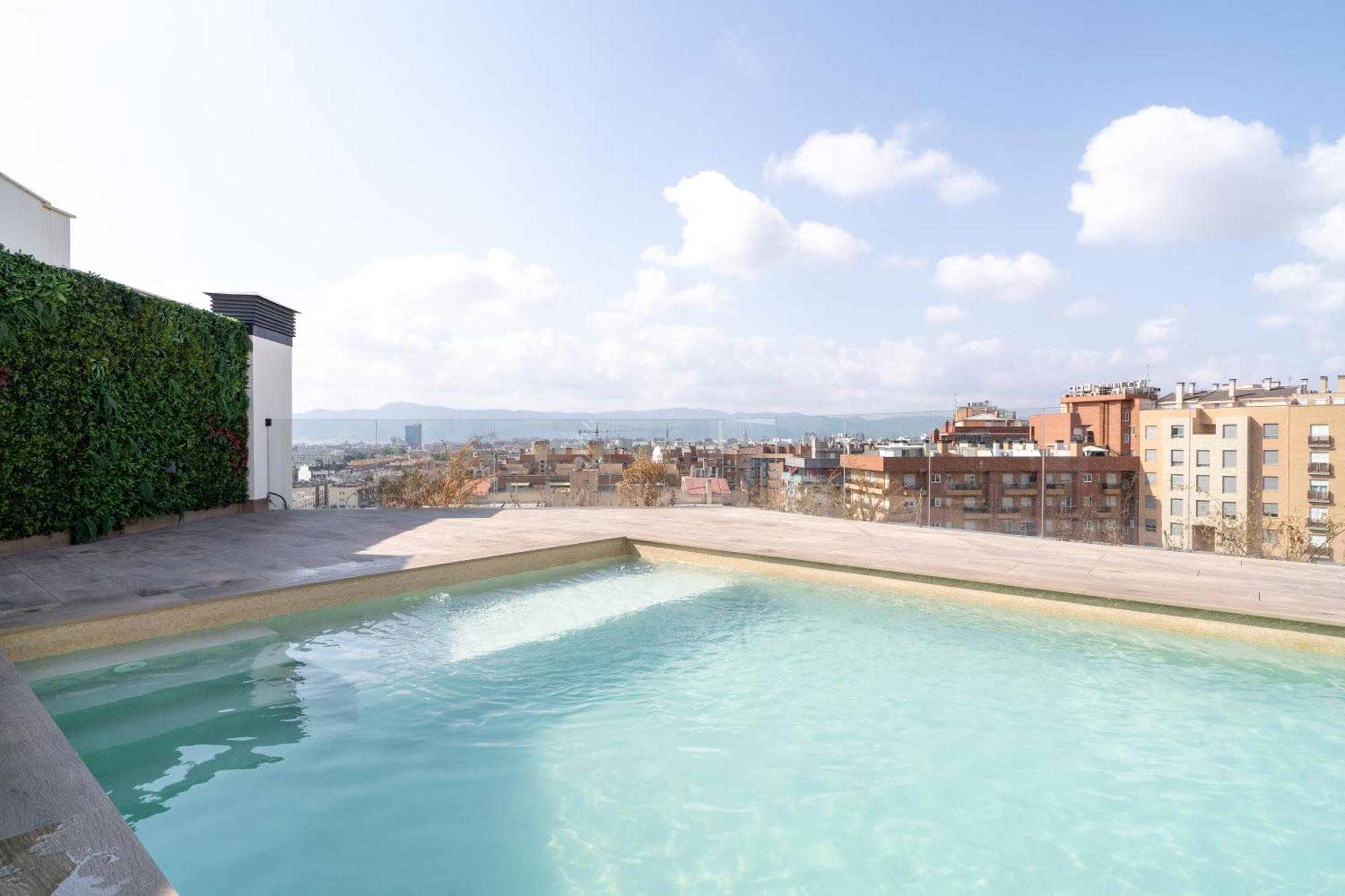Apartamento De Diseno Con Piscina Y Gimnasio By Elconserje 木尔西亚 外观 照片