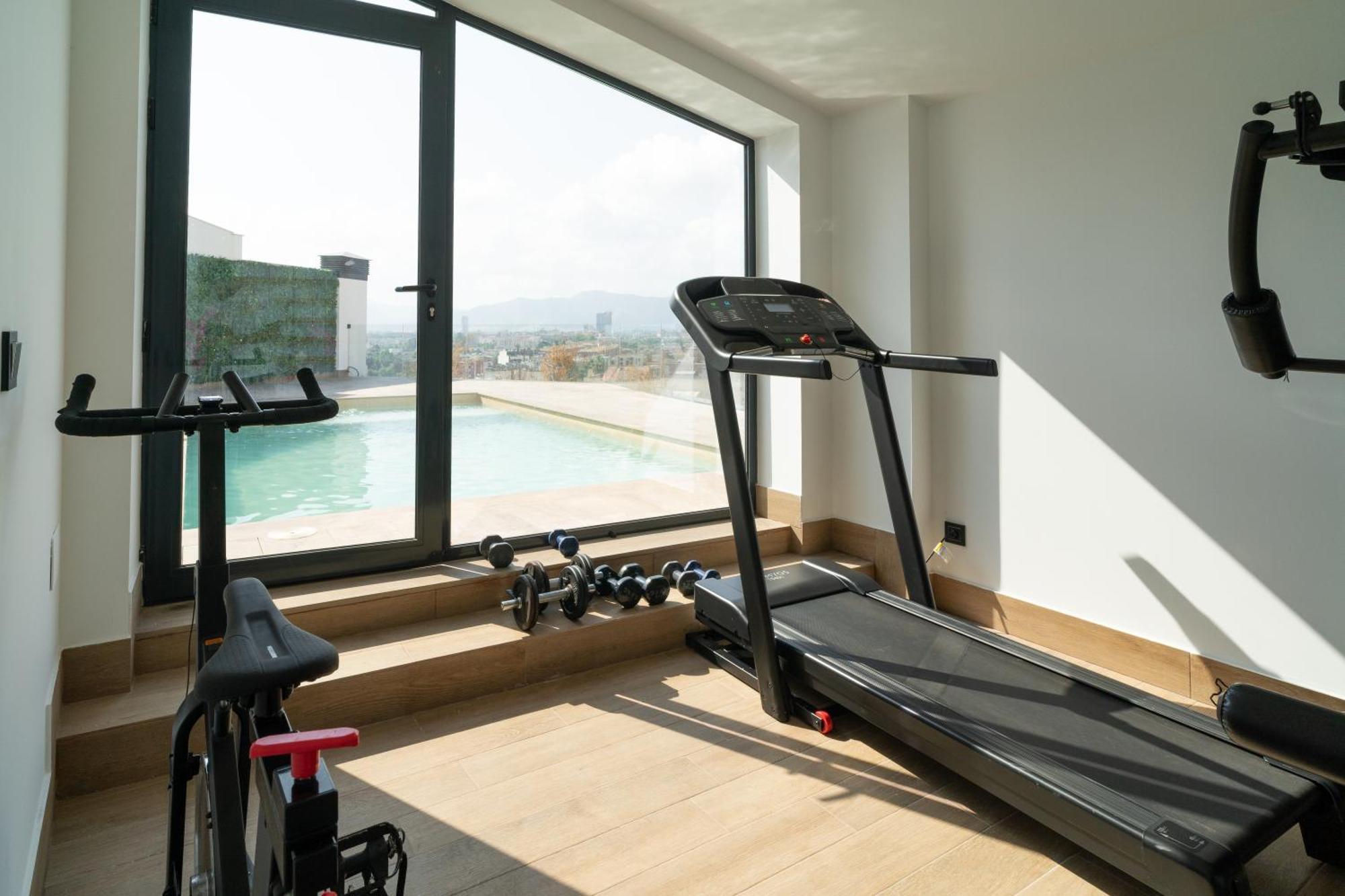 Apartamento De Diseno Con Piscina Y Gimnasio By Elconserje 木尔西亚 外观 照片